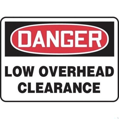 Accuform OSHA DANGER SAFETY SIGN LOW MECR005XV MECR005XV